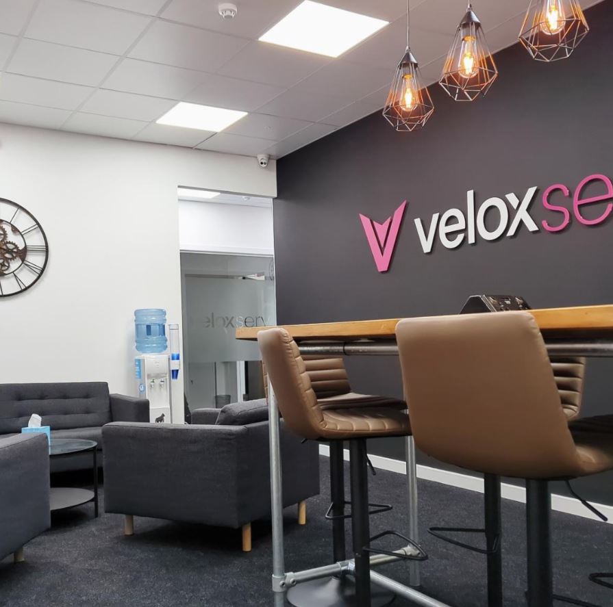 Client facilities in the VeloxServ colocation space