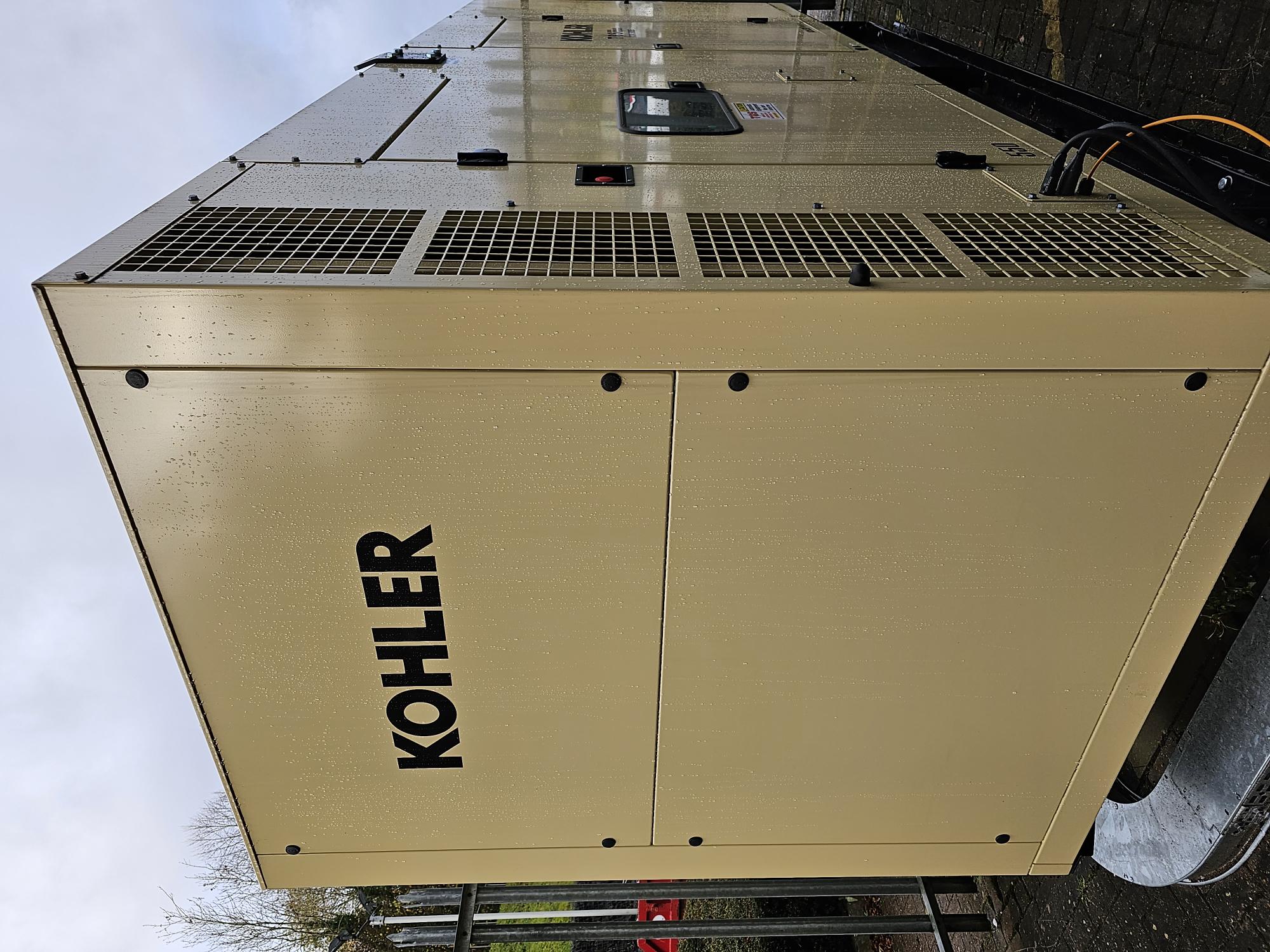 Backup generators at the VeloxServ data centre